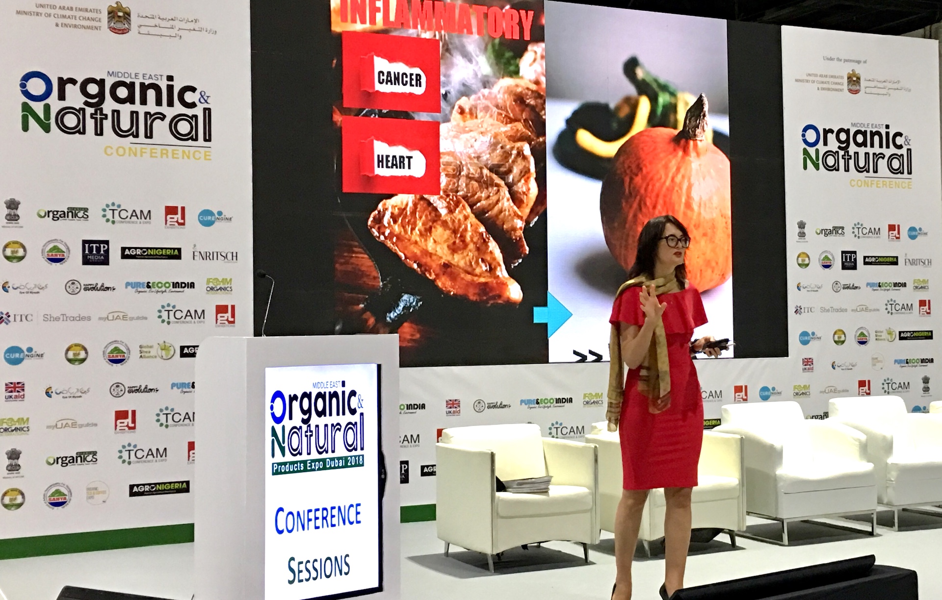 Why the world goes ORGANIC & VEGAN – our session in Dubai